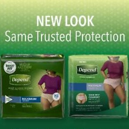 Depend Fit-Flex Incontinence Underwear for Women, Maximum Absorbency