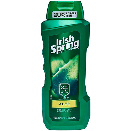 Irish Spring Body Wash, Aloe 18 oz