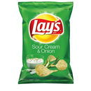 Lay's Sour Cream & Onion Potato Chips 32g