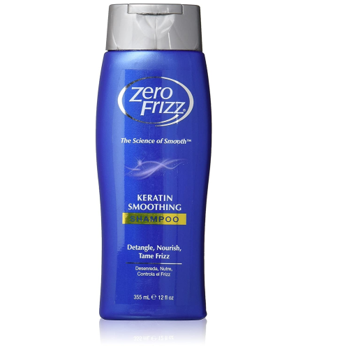 Zero Frizz Keratin Smoothing Shampoo, 12 Ounce