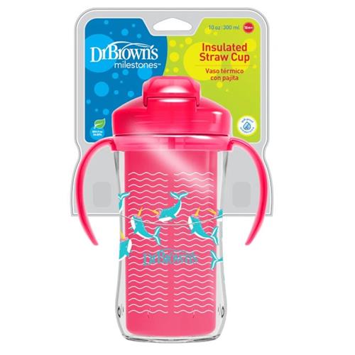 Dr. Brown's Milestones Thermos Cup 12m+ with Straw 300ml