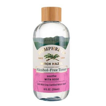 Humphrey's, Witch Hazel, Alcohol Free Toner with Rose, Soothe, 8 fl oz (236 ml)