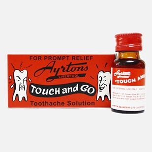 AYRTONS LIVERPOOL TOUCH AND GO TOOTHACHE SOLUTION