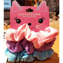 Expressions 3pc Hair Scrunchies