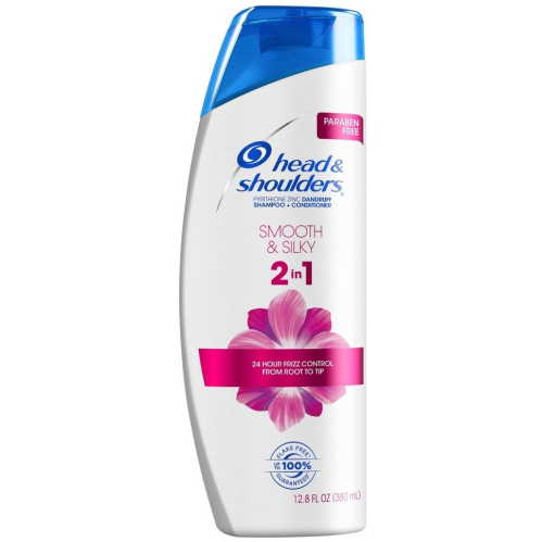 Head and Shoulders Smooth & Silky Paraben Free 2in1 Dandruff Shampoo and Conditioner 8 FL OZ