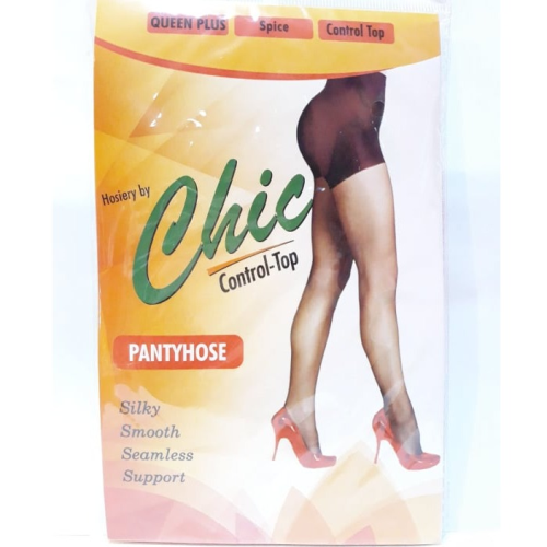 CHIC QUEEN SIZE CONTROL TOP PANTYHOSE