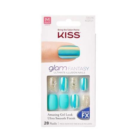 Kiss Glam Fantasy Ultimate Illusion Nails, Medium Tan Lines