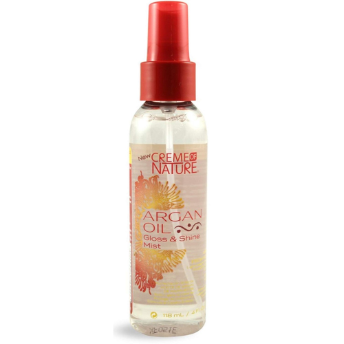 Creme of Nature's Creme Argan Oil Shine & Shine Mist, 4 oz