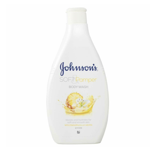 Johnson's Soft & Pamper - Pineapple & Lilly Body Wash 400ml