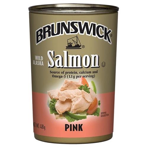 Brunswick Wild Pink Salmon In Water 418g