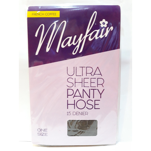 MAYFAIR ULTRA SHEER PANTY HOSE - ONE SIZE