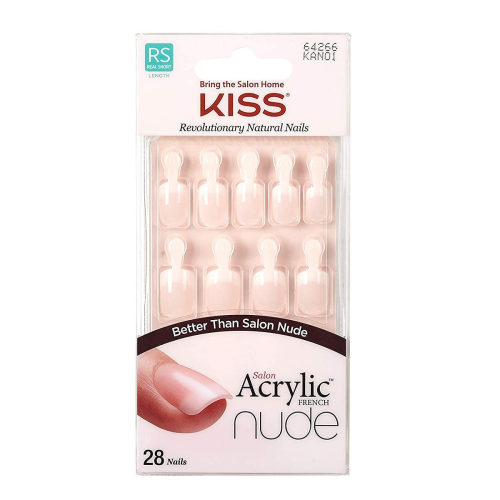 Kiss Salon Acrylic Nude French Manicure
