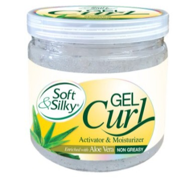 Soft& Silky Curl Activator Gel With Aloe Vera 240g