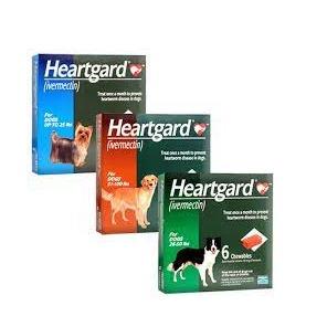 Heartgard Chewables for Dogs 6pc
