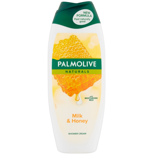 PALMOLIVE NATURALS MILK AND HONEY HYDRATING SHOWER GEL 500ML