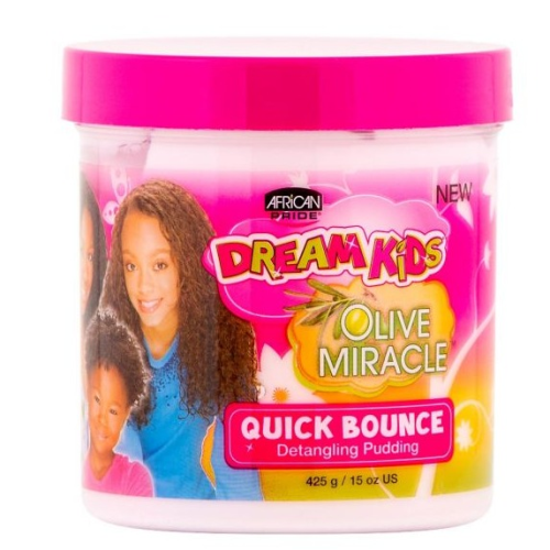 AFRICAN PRIDE DREAM KIDS OLIVE MIRACLE QUICK BOUNCE DETANGLING PUDDING 15 OZ