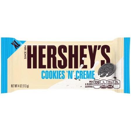 Hersheys Cookies n Creme XL Chocolate Bar 113g
