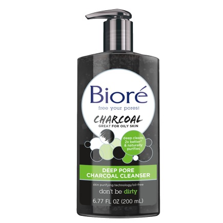 Biore - Deep Pore Charcoal Cleanser 6.00 oz