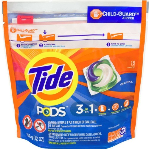Tide Pods 3 In 1 Spring Meadow-16pc - 348g