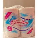 Feather 2 Ply Bathroom Tissue