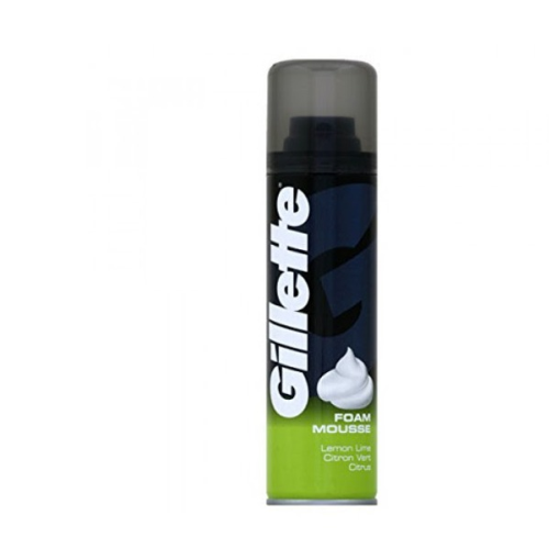 Gillette Shaving Foam Mousse - Lemon Lime 200ml
