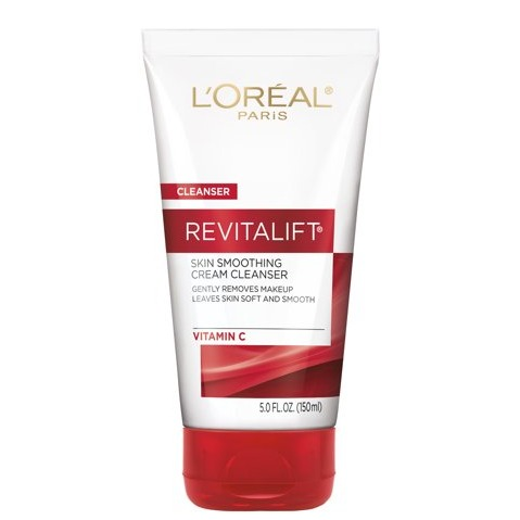 L'Oreal Paris Revitalift Radiant Smoothing Wet Facial Cream Cleanser, 5 fl. oz.