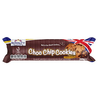 Royalty Chocolate Chip Cookies 200g