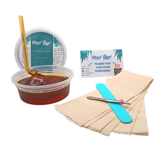 Newd Gyal Organic Sugaring Wax Kit