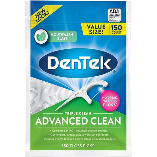 DenTek Triple Clean Floss Picks 150 Count