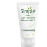 Simple Day Moisturiser Regeneration Age Resisting Defending Spf15 50ml