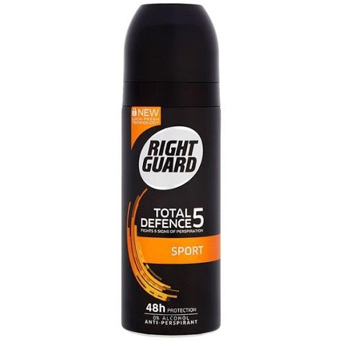 Right Guard Total Defence 5 Sport Anti-perspirant Aerosol Deodorant 150 Ml