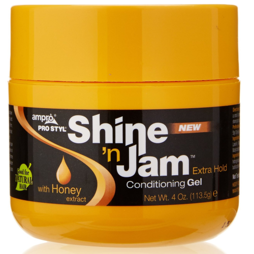 Shine N Jam Conditioning Gel, Extra Hold With Honey, 8 oz