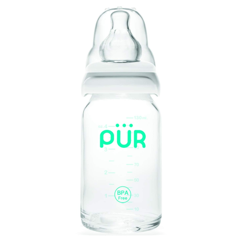 Pur 4 oz. Glass Feeding Bottle,