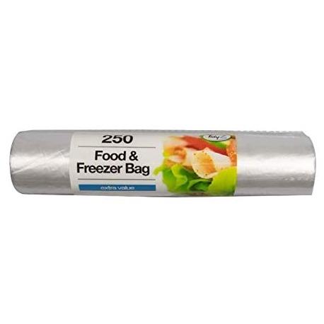 Tidyz 250 x Large Freezer Food Bags