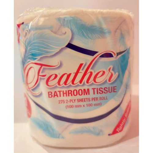 Feather 2 Ply Bathroom Tissue