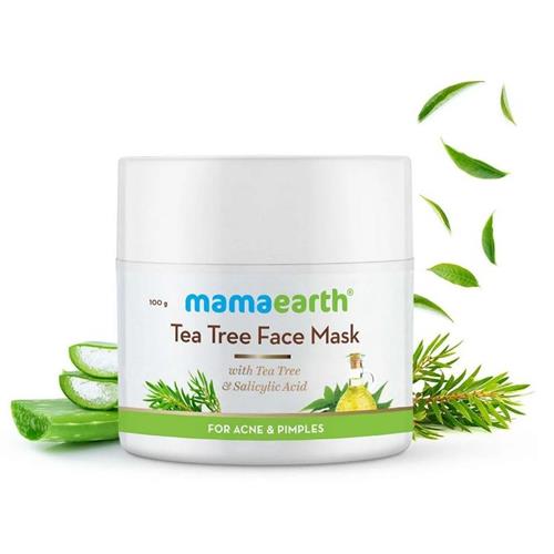 Mamaearth Tea Tree Face Mask For Acne & Pimples 100 g