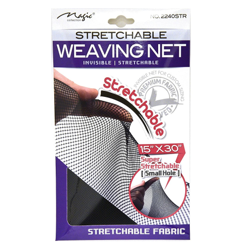 Magic 2pc Stretchable Weaving Net, Black