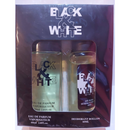 LUCA BOSSI BLACK & WHITE 2PC GIFT SET FOR MEN 50mL