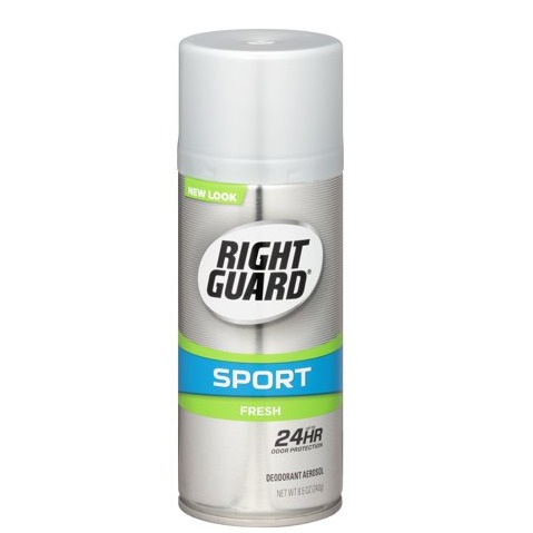 Right Guard Sport Deodorant Aerosol Spray, Fresh, 8.5 Oz