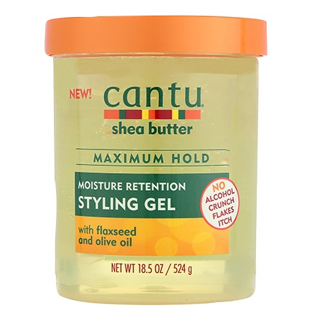 CANTU STYLING GEL FLAXSEED AND OLIVE OIL 18.5OZ
