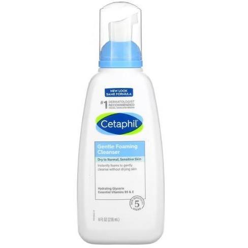 Cetaphil Gentle Foaming Face Cleanser for All Skin Types, 8 fl oz