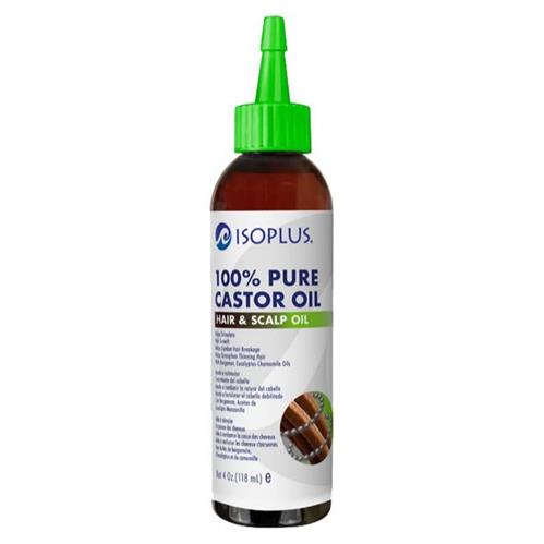 Isoplus 100% Pure Castor Oil Hair & Scalp Oil 4oz