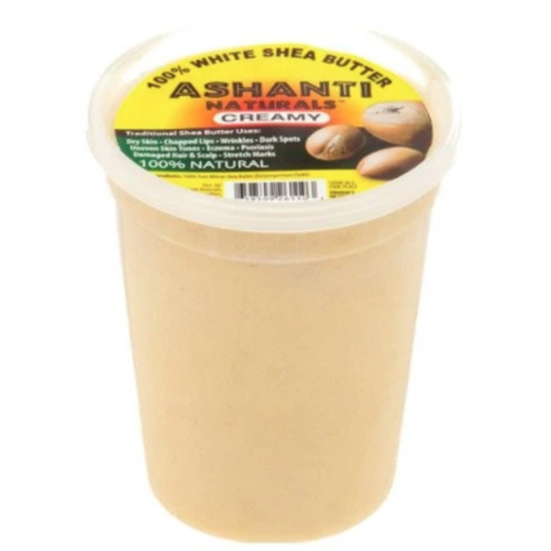 Ashanti Naturals 100% Soft & Creamy White African Shea Butter 28 oz