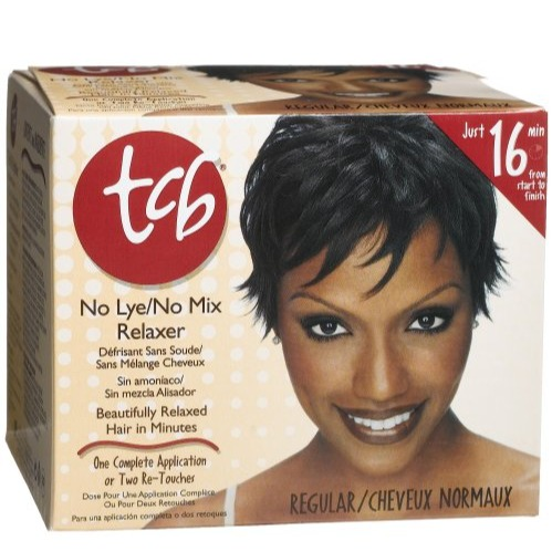 TCB No-Lye, No-Mix Relaxer Kit, Regular