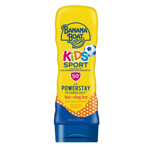 Banana Boat Kids Sport Sunscreen Lotion SPF 50+, 6 oz