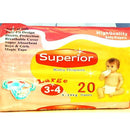 Superior Baby Diapers 20's