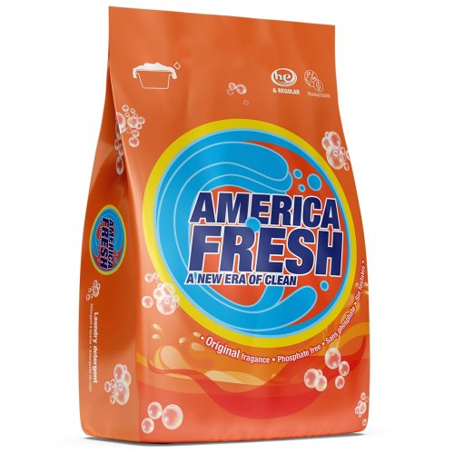 America Fresh Powdered Detergent Original