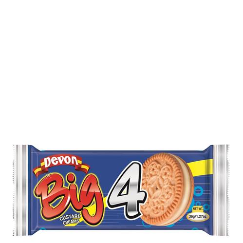 Devon Custard Cream Big 4, 36g