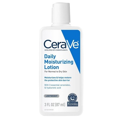 CeraVe Daily Moisturizing Face and Body Lotion for Normal to Dry Skin 3oz