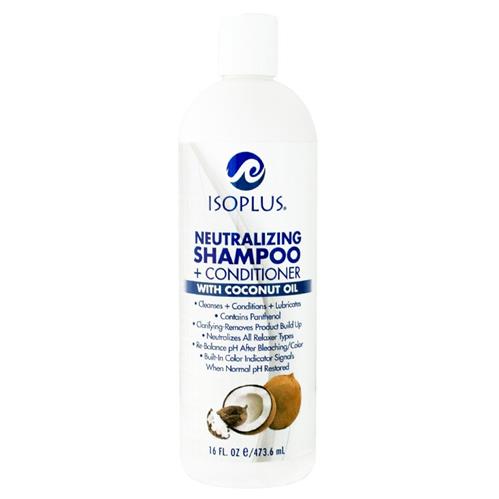 Isoplus Neutralizing Shampoo + Conditioner With Coconut Oil 16oz